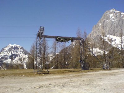 An der Talstation erwarteten uns noch 2SLte samt Hütte.