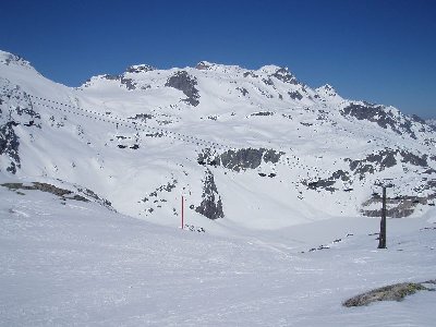 im Hintergrund das Hochfilleck 2943m