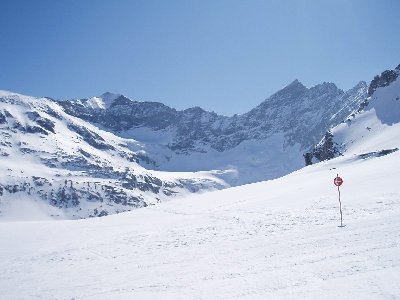 nochmals von der Piste Nr. 5 aus