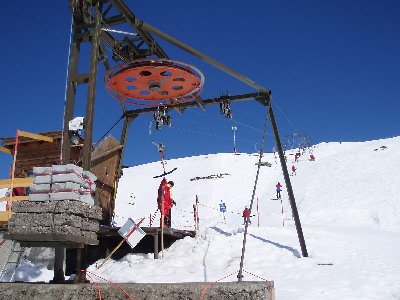 Talstation des alten Schleppers