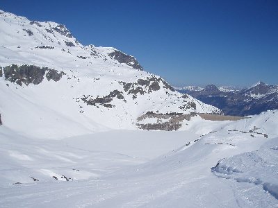 der Weißsee-Stausee