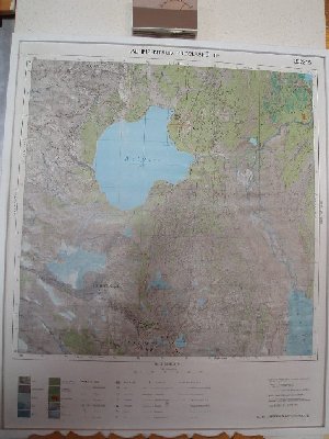 Plan in der Rudolfshütte vom Skigebiet. Man erkennt auch noch die Gletscher-und Resteisflächen