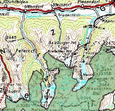 Bild über die Nationalparkgrenzen.