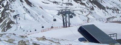 2.Sektion Schwarze Schneidbahn aus Richtung Aussichtsplatform Schwarze Schneid