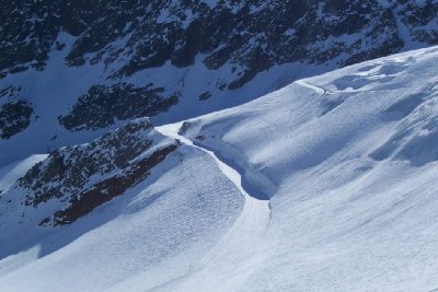 Gletscherbruch aus EUB Schwarze Schneid