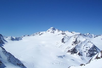 Blick auf die Wildspitze