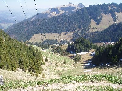 die Rosengasse mit Piste