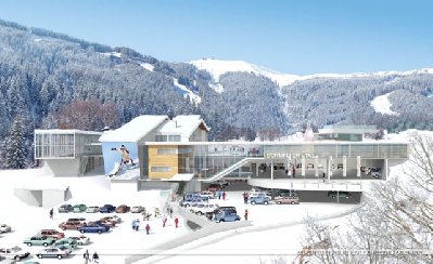 Neue Talstationsarena im Schmittental