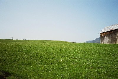 Oben auf der Kuppe müsste die Bergstation gestanden haben.
