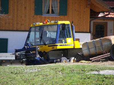 Alter Yeti M vom Golm im Tal bei Gaschurn