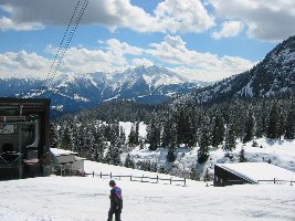 Nach dem Schnee kommt die Sonne raus (8 April)