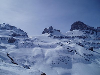 Hier sind die tollen Hänge am Jochstock. Hoffentlich kommt es hier mal zur Erweiterung