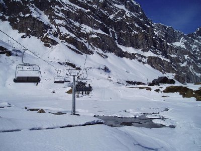 Mit dem Trübseehopper geht´s erst mal zum Jochpass rüber