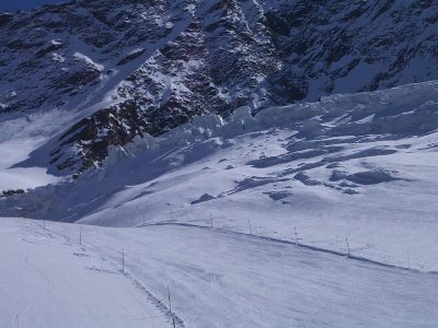 ein Teil der dazugehörigen Piste