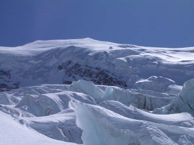 Triftgletscher mit Weissmies, 4017 m