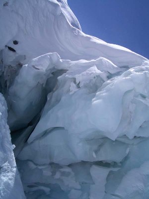 dazu musste man die gesicherte Piste nicht verlassen ....