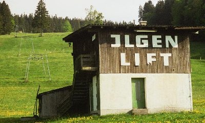 Bei Steingaden der Ilgenlift