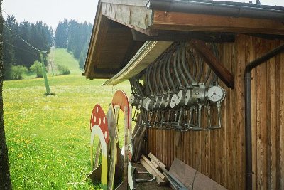 Gehänge des Elegglifts...