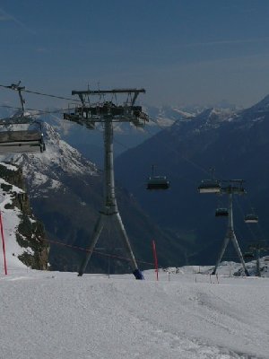 Blick Richtung Berner Oberland