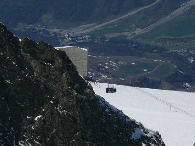 Bergstation Kl. Matterhorn von oben