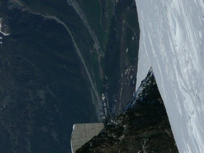 Bergstation Kl. Matterhorn von oben