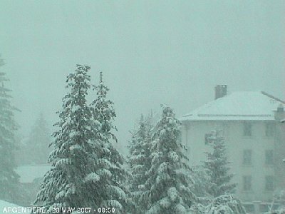 Argentiere (1200m) bei Chamonix - 28. 5. 2007