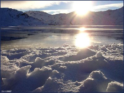 Lac Echauds Les Menuires