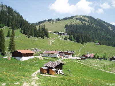 Rückblick auf das Brecherspitzgebiet