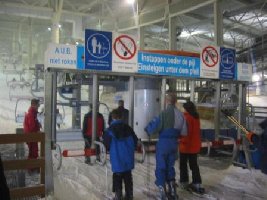 Einstieg 6er-Sessellift