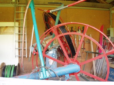 alles gut geordnet und gut in Schuß