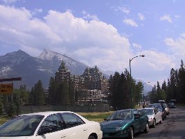 nochmal das beeindruckende Banff Springs