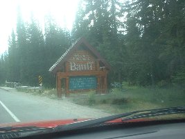 welcome to the city of Banff