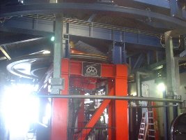 bergstation, garaventa schild in der fremde :)