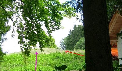 Wo verlief Trasse? (rechts Talstationsgeb.)