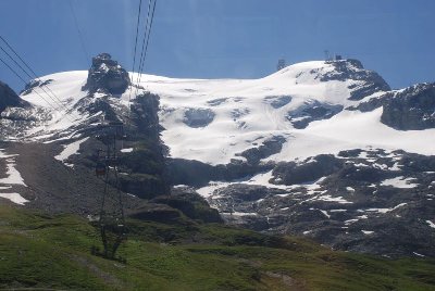 Titlis-Gletscher Gesamtansicht