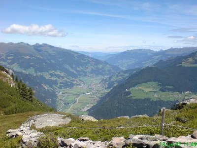 Ausblick Richtung Talausgang