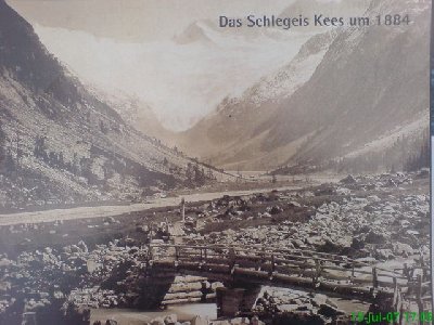 der Schocker - soviel Masse hatte der Gletscher einst...