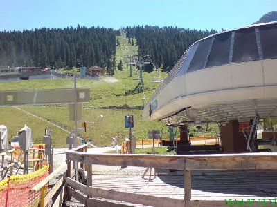 Trasse der Lärchwald-Bahn