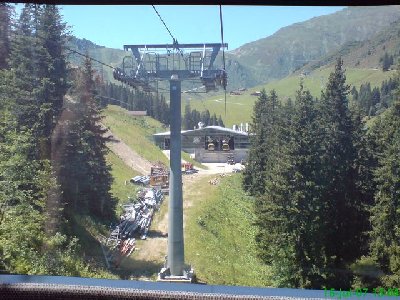 Horbergbahn - die Bergstation