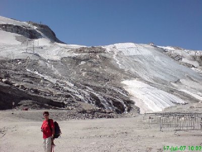 waaaaaaaaaaaah.... *SCHOCK* Der TFH-Hang fast ganz ohne Gletscher