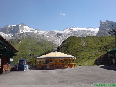 ein Blick zurück von der Sommerbergalm