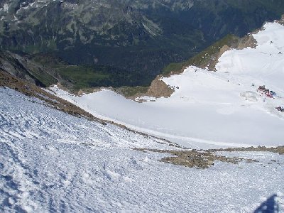 Steilhang Nr. 1; jetzt zwar noch nicht gefahren, am Mittag aber schon ;)