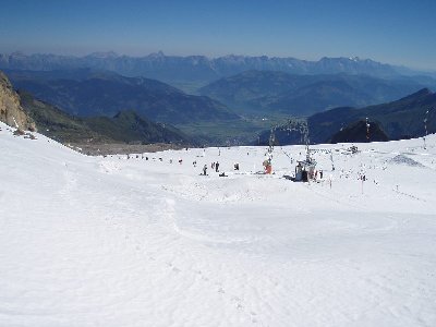 ich scheute nicht die Mühe und ging die paar Meter hoch zum Grat ---&amp;gt;