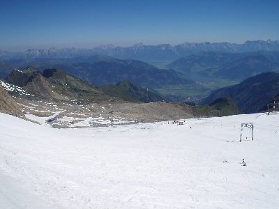 der Schneezustand ließ in der Früh wirklich nix zu wünschen übrig