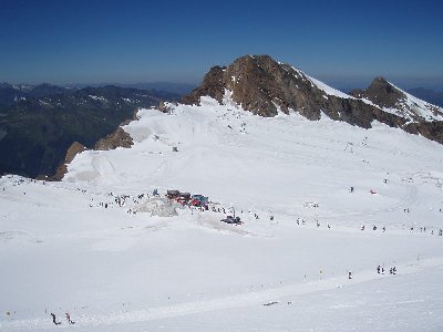 haufenweise Touristen da oben