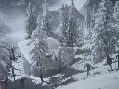 schaut nach ner längeren Schieberei aus... an der Bergstation des ESL am Rauschberg