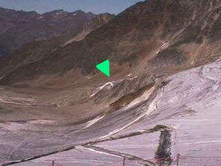 Beim grünen Pfeil sieht man zwei Bagger!