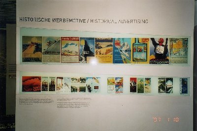 und ein Bild von den historischen Werbemotive