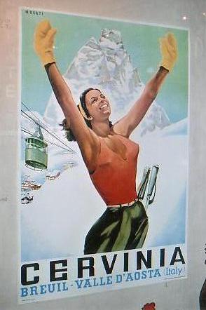 Poster in einem römischen Laden