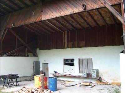 Innenleben der Talstation mit Grill!